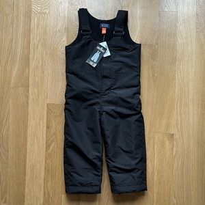NWT Kids Black Snow Pants 3T